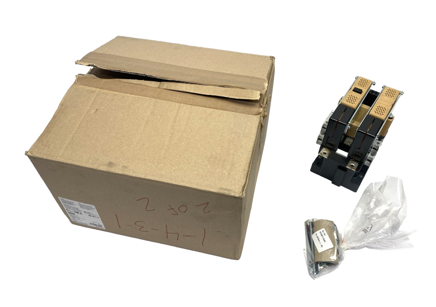 Siemens 3TC4817-0LB4 Contactor DC-3/DC-5, 75A 2-Pole 24VDC, 0.7-1.25 Uc 2NO 1NC
