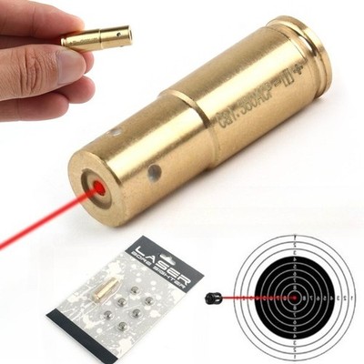.380 ACP Red Laser Bore Sight Universal Cartridge Boresighter for Handgun Barrel
