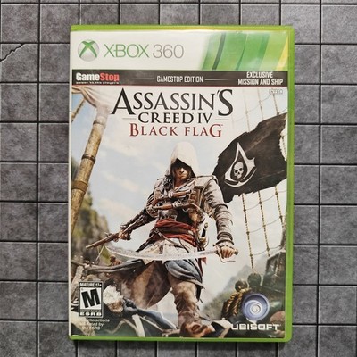 Assassin's Creed IV Black Flag Gamestop Ed. (XBOX 360, 2013) 2-Disc - EXCELLENT