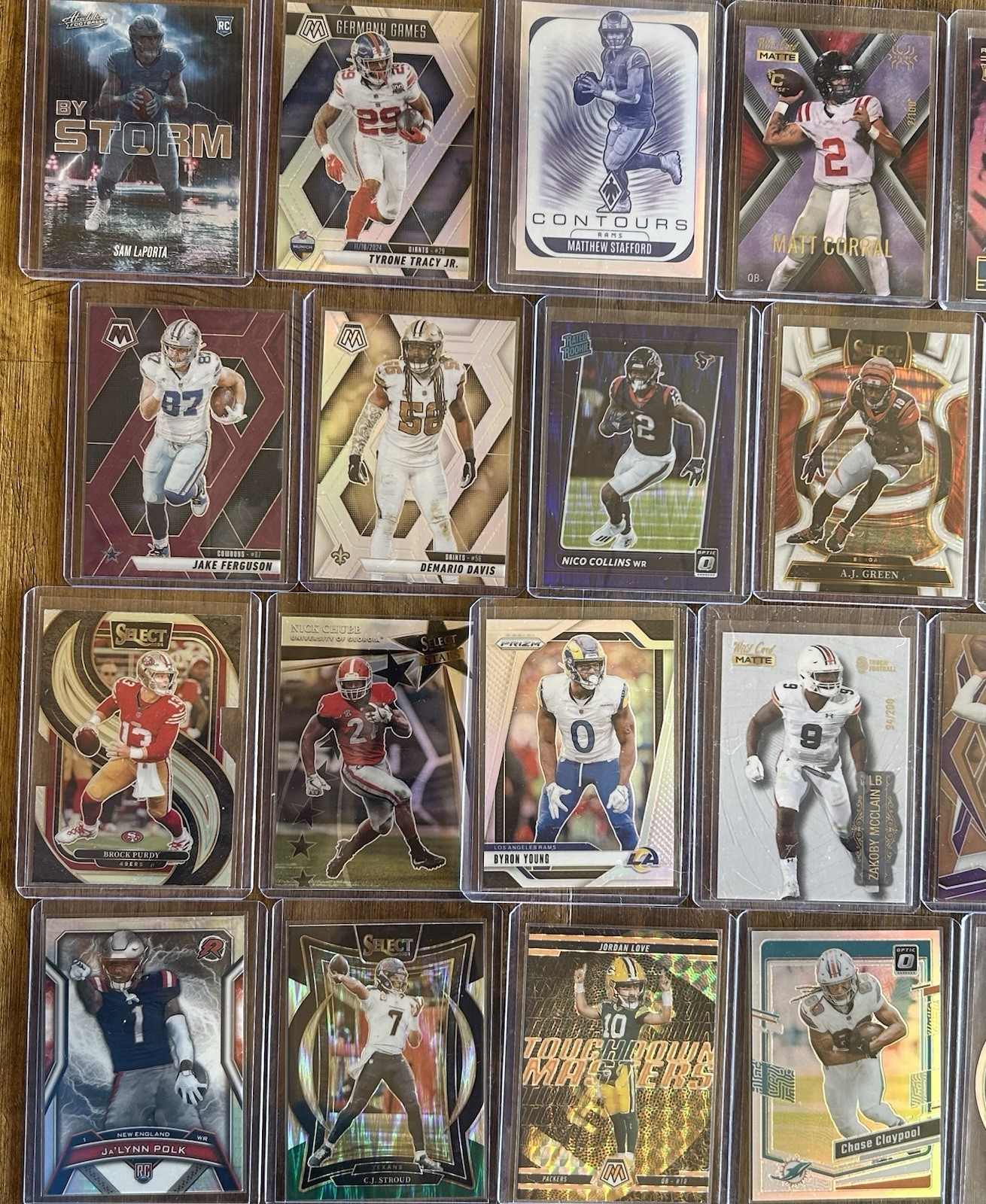 201 Card NFL Football Lot - PSA Graded,RC,Auto Patch,Numbered,Parallels,Inserts view 10