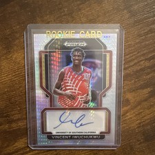 2022-23 Prizm Draft Picks - Freshman Signatures Vincent Iwuchukwu #FS-VIW D806