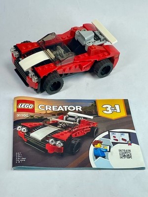 LEGO CREATOR: Sports Car (31100) With 3 Manuals