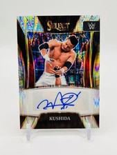 2022 Panini Select Autograph KUSHIDA Kushida Prizm