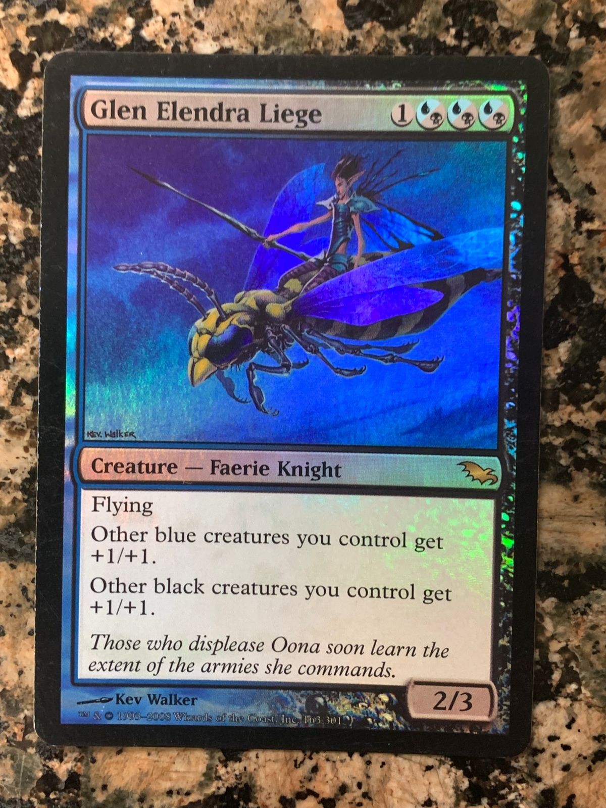 MTG Glen Elendra Liege FOIL x1 Shadowmoor NM Magic the Gathering