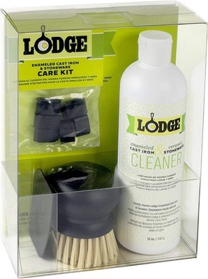 Lodge Enameled Cast Iron and Stoneware Care Kit - New