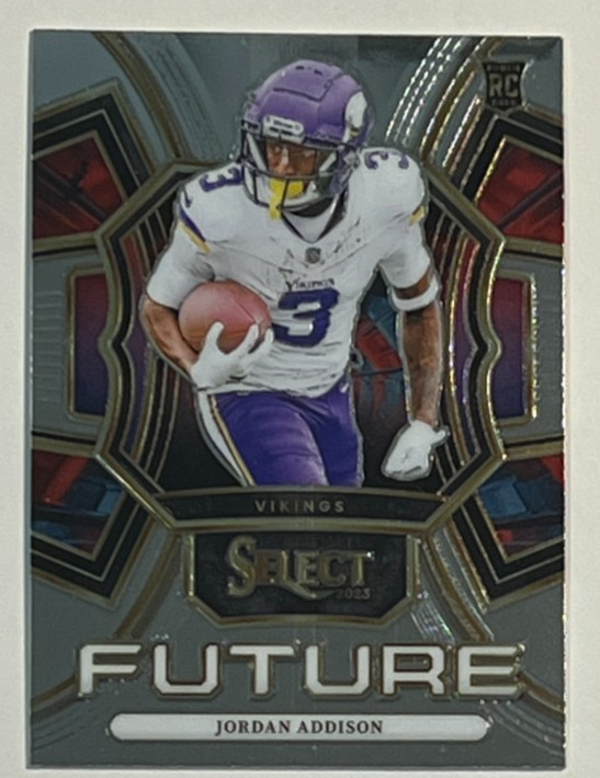 2023 Panini Select Football Future Insert RC Rookie #FUT-JAD Jordan Addison