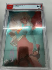 SIGNED DC?s Supergirl Next Door 1 Alexander Lozano Foil Virgin Variant PSA 9.8