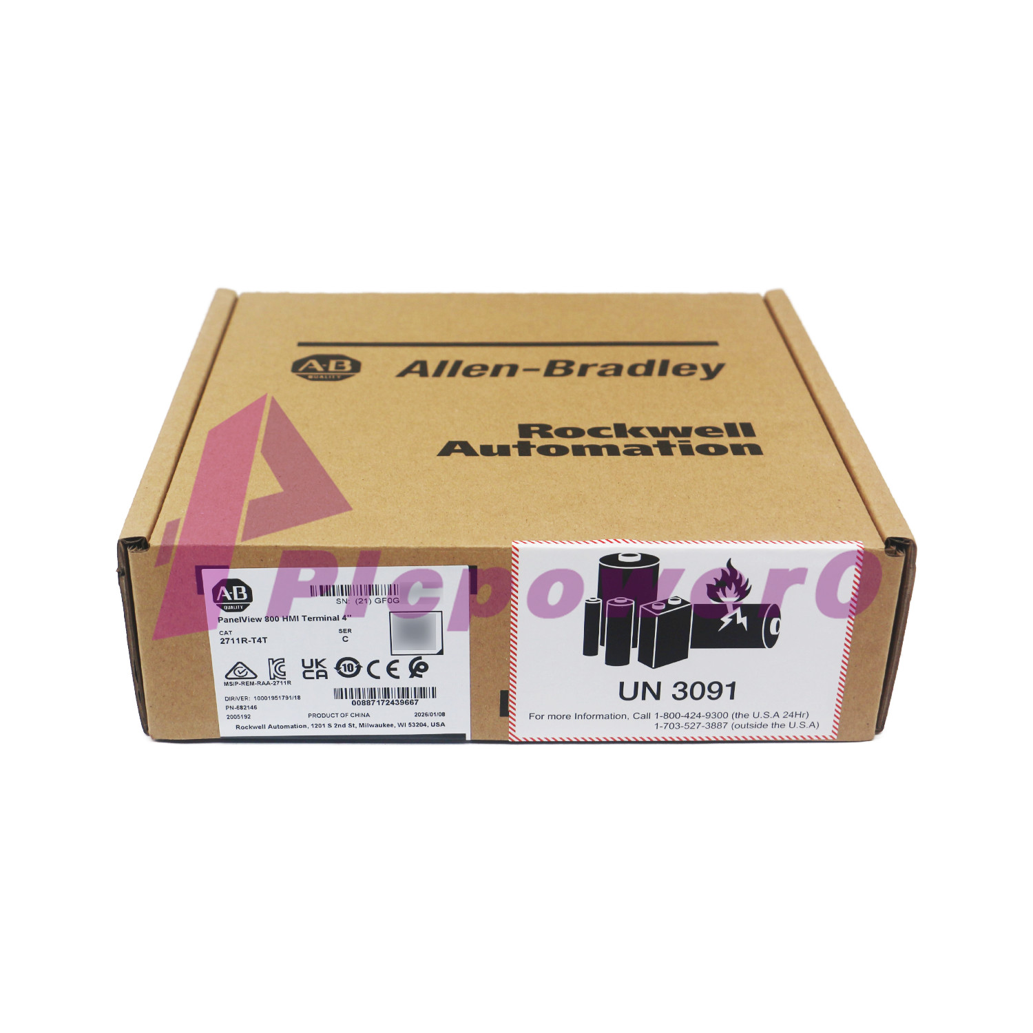 New Allen-Bradley 2711R-T4T PANELVIEW 800 4.3-INCH HMI TERMINAL