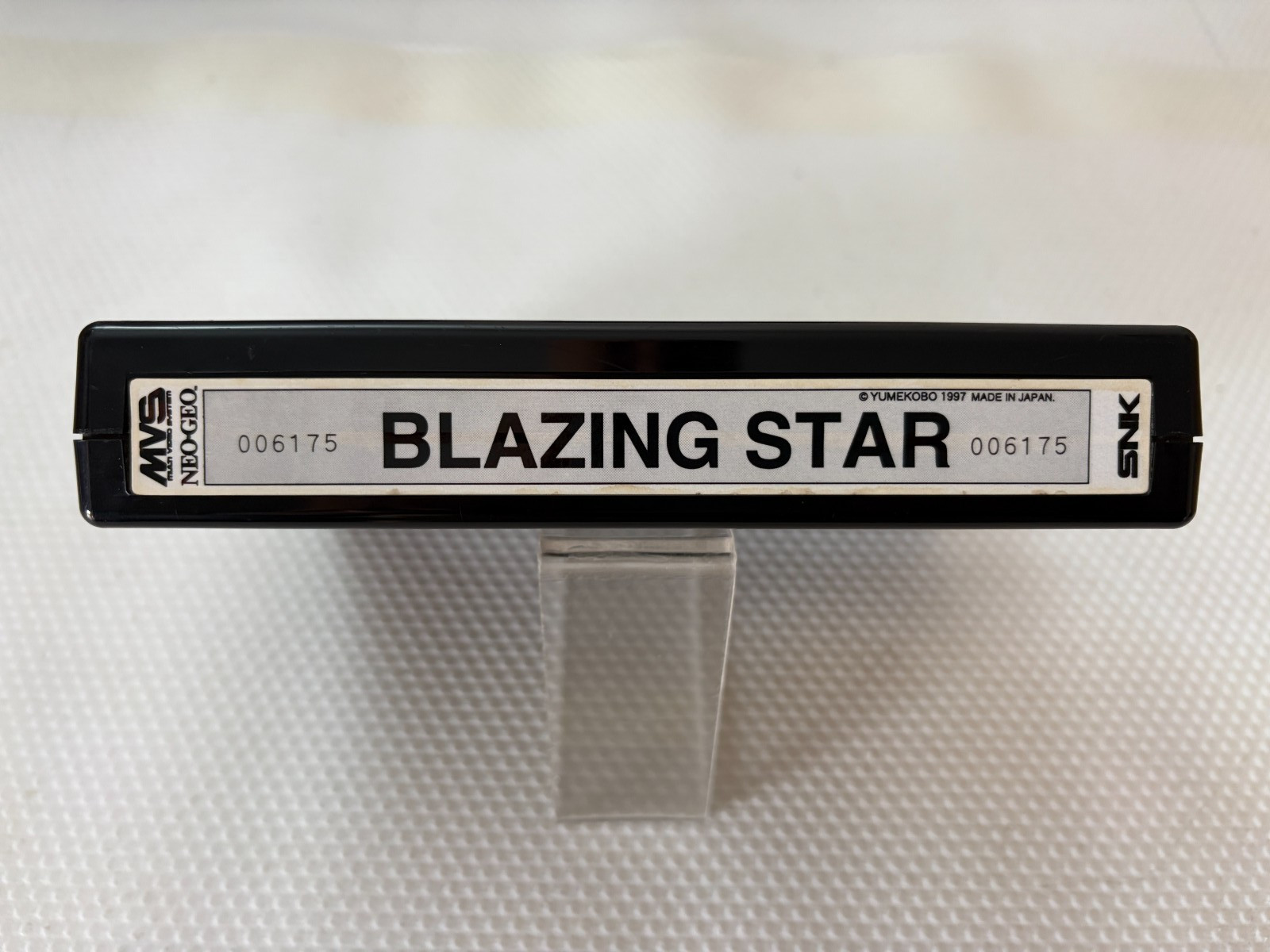 Snk Neo Geo Blazing Star Mvs Holo Label EXC condition 100% original
