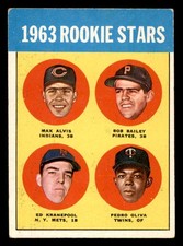 1963 TOPPS #228 TONY OLIVA TWINS VG-EX 540619 (KYCARDS)