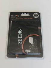 Zeikos Universal Soft Box Flash Diffuser Inserts New In Box Camera Lighting