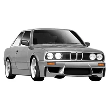For BMW M3 1990-1991 Duraflex 109431 1M Style Fiberglass Body Kit Unpainted