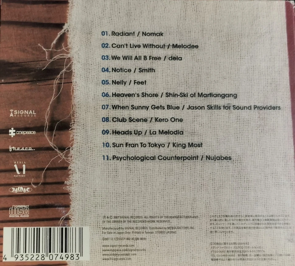 [SAUDADE COMPILED BY PANDEIRO] NUJABES/NOMAK/KERO ONE/JASON SKILLS FOR SOUND PRO - Image 2 of 2