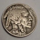 1938-D Buffalo Nickel- FULL HORN-Extra Fine Better Date Nice Original Coin BN830