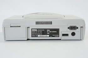 Sega Saturn WHITE Console FREE SHIPPING HST-3220 -NTSC-J CD- Tested System 77138