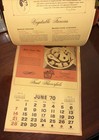 Vtg NOS 1970 Foam Rubber Furniture, Detroit, MI Advertising Calendar w/pencil! — photo 6