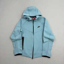 Nike Sportswear Tech Fleece Windrunner Hoodie Jacket Mens Medium Blue FB7921 464