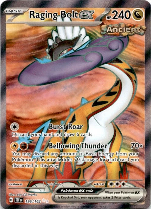 Raging Bolt Ex Pokémon TCG Cards for sale | eBay
