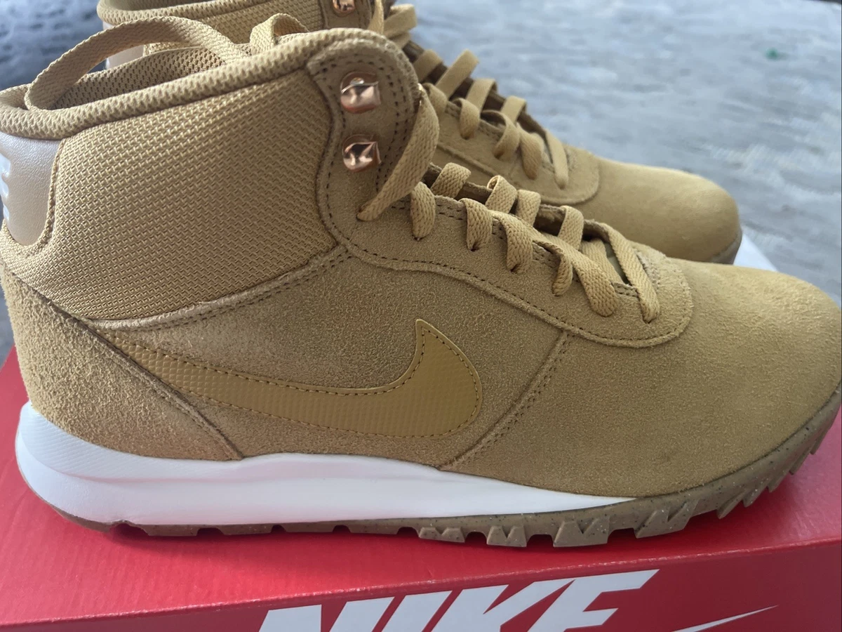 Nike Hoodland Suede Haystack | eBay