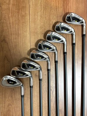 TaylorMade M2 2019 Iron Set 8pcs 5-PW, GW, SW REAX 65 Flex S | eBay