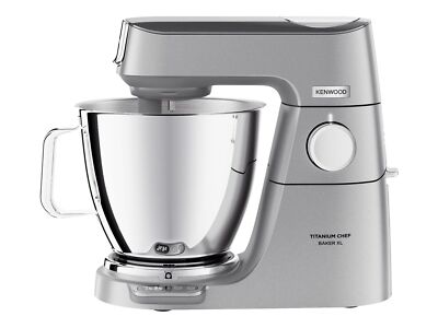 Kenwood KVL85.004SI Titanium Chef Baker XL Küchenmaschine Silber  Nur hauptgerät