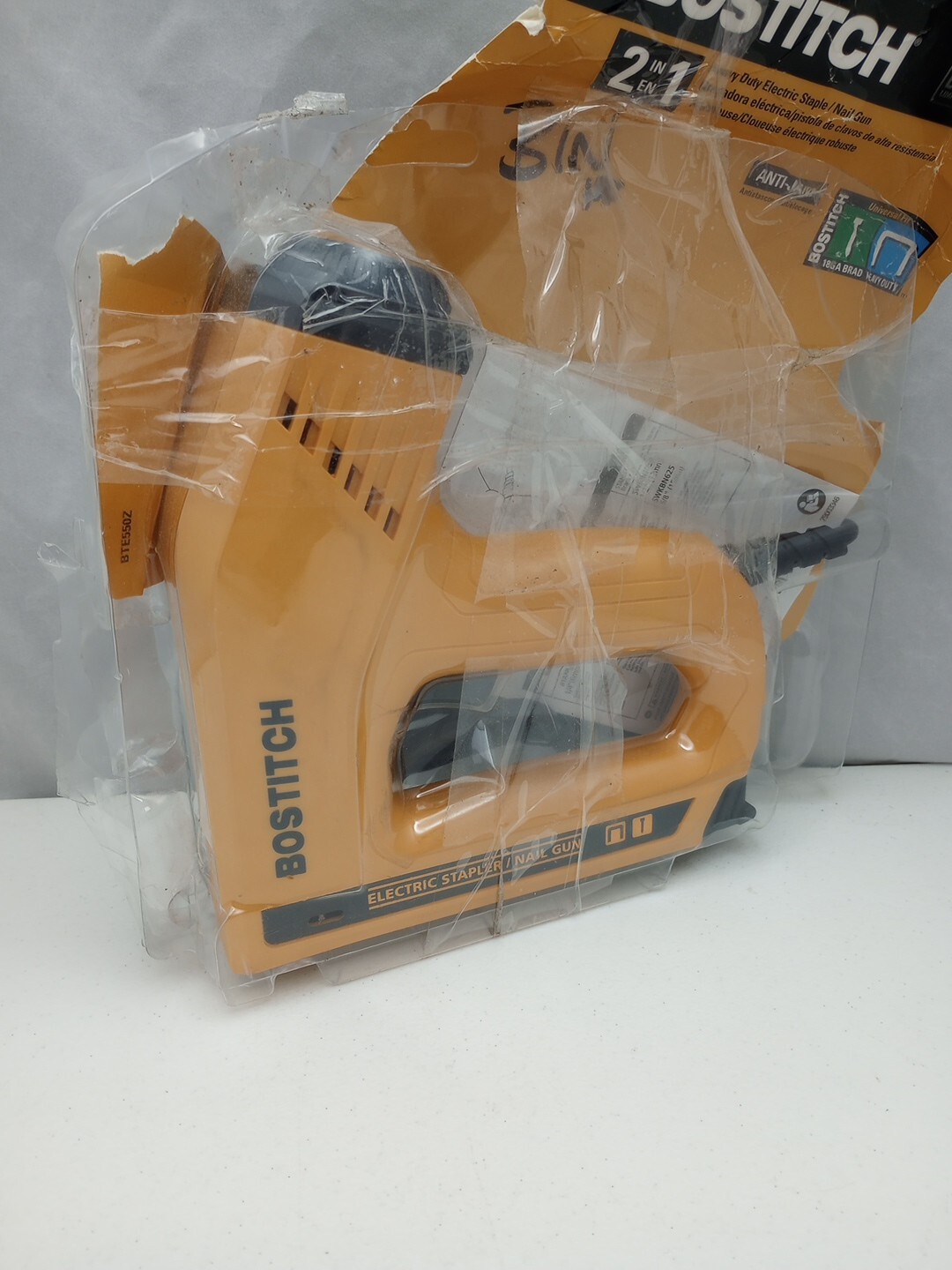 Bostitch Electric 2in1 Heavy Duty 18 GA Stapler & Nail Gun BTE550Z