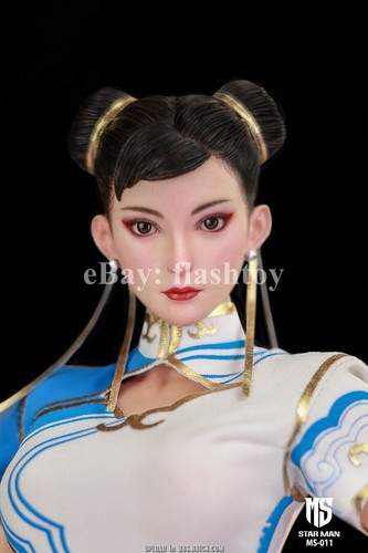 STAR MAN MS-011 1/6 Female Fighter ChunLi 12" Collectible Action Figure Model - Picture 10 of 20