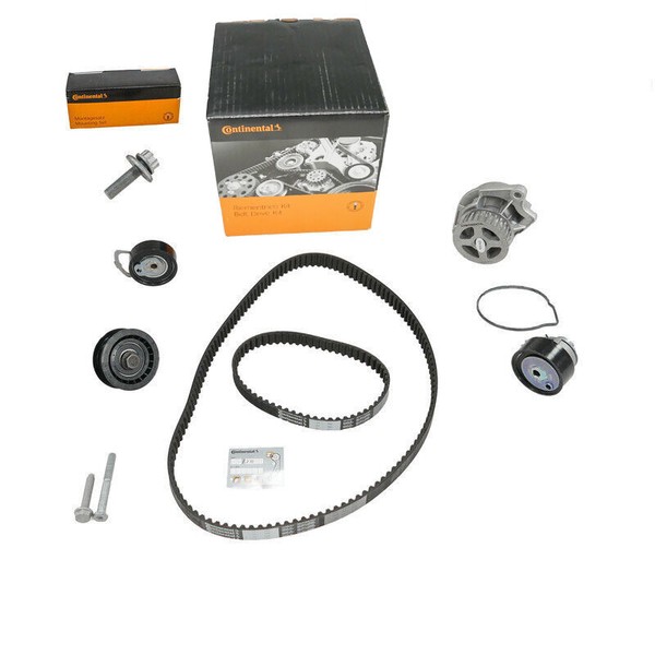 Zahnriemensatz Mit Wasserpumpe Conti FüR VW 1.4 16V CT957WP3 N91048701 CGG BXW-image