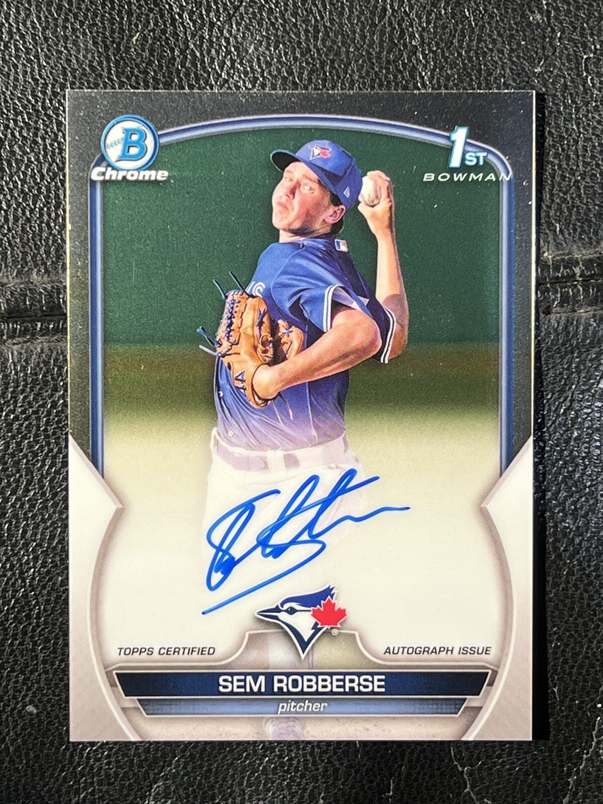 SEM ROBBERSE 2023 Bowman Chrome Auto 1st