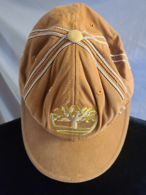 Timberland Tan 7.5 Fitted Hat Vintage 