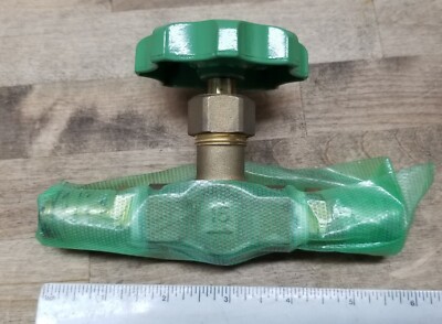 3/4'' Kitz Brass 20 K Screw-in Needle Valve (N2-A-15A) Miniature Valve