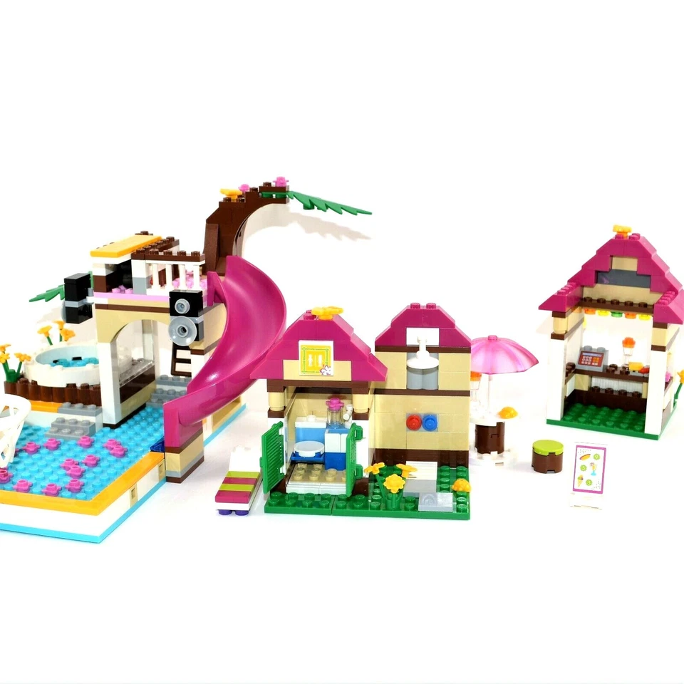LEGO Friends Heartlake City Pool 41008 with Instructions No Original Packaging - Image 4 of 4