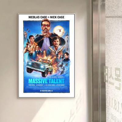 Unbearable Weight of Massive Talent Film classic movie poster 3 unframe
