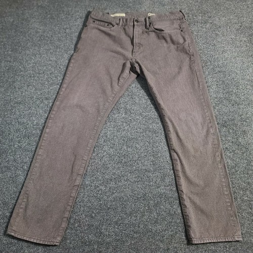 Gap 1969 Slim Fit Jeans Mens 36x32 Gray 