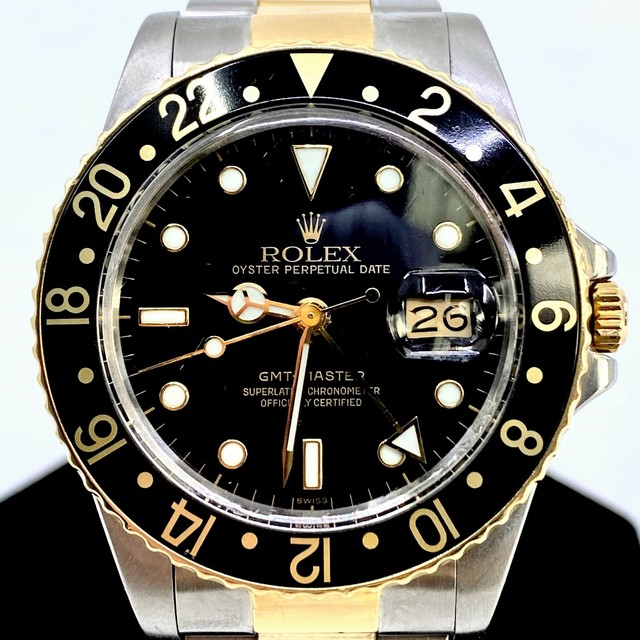 Rolex GMT-Master Men's Black Watch with 