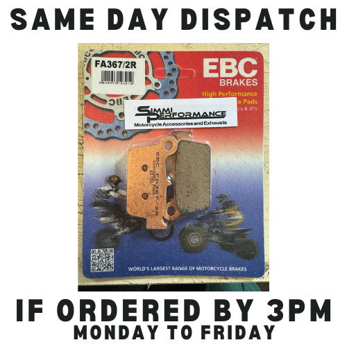 EBC Rear Brake Pads R Series fits Beta RR 450 Enduro  2005 to 2007
