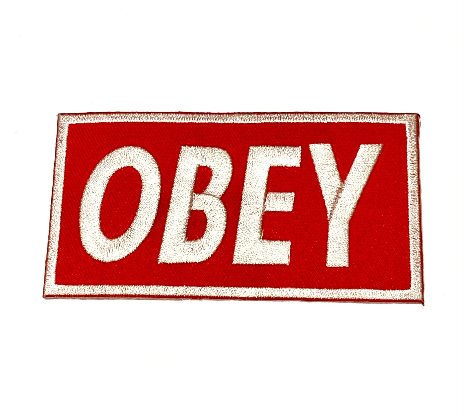 Embroidered Patch - Obey - Skate Boarding - NEW - Iron-on/Sew-on