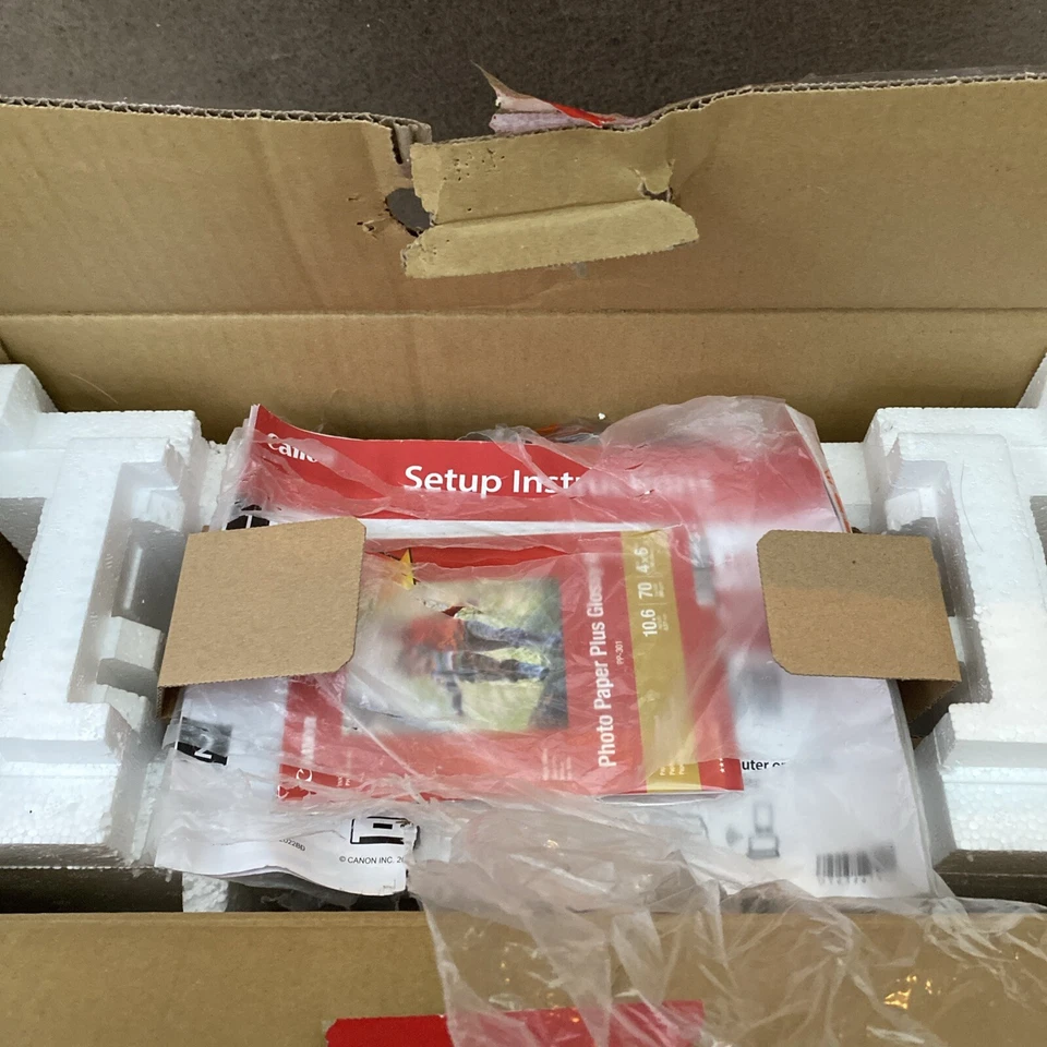 Canon PIXMA TS6420a Wireless All-In-One Color Inkjet Printer White New - Image 2 of 4