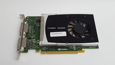 Video Card Nvidia Quadro 2000d 1gb GDDR5 PCIe x16 PCI Express Dual DVI PCI-E