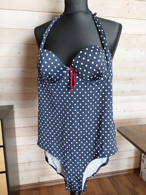 Gina Benotti Badeanzug 40 42 Neckholder A/B Körpchen, Push Up