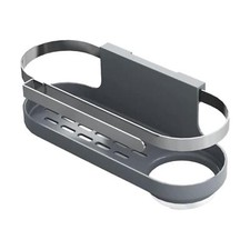 Sponge Holder Sink Caddy Stainless Steel Kitchen Brush Rag Drain Rack Detachable