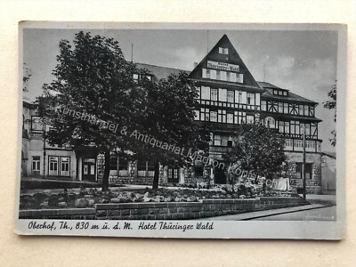 Ak Oberhof im Thüringer Wald, Blick auf das Hotel Thüringer Wald, um 1930