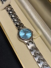 Vintage Le Chat Ladies Watch Beautiful Quartz Silver Tone VGC Working