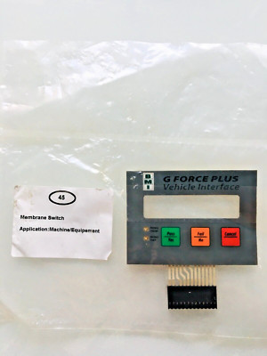 BMI G FORCE PLUS Vehicle interface membrane switch