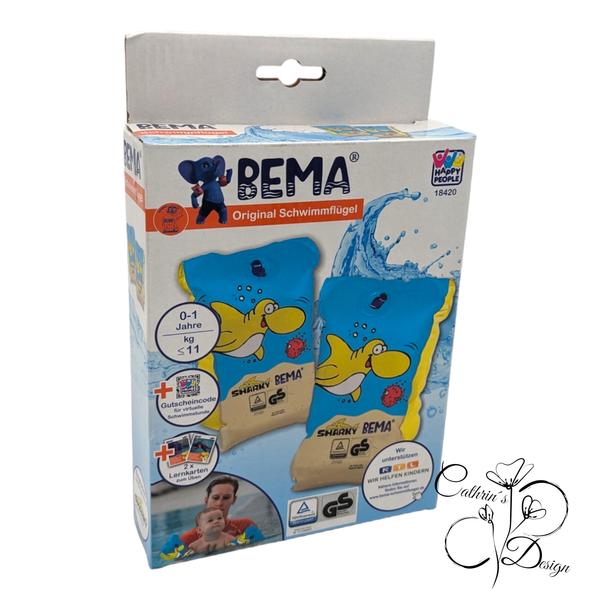 Bema-SchwimmflüGel, 0-1J. Gr.00 Bis 12 Monate Sharky-image