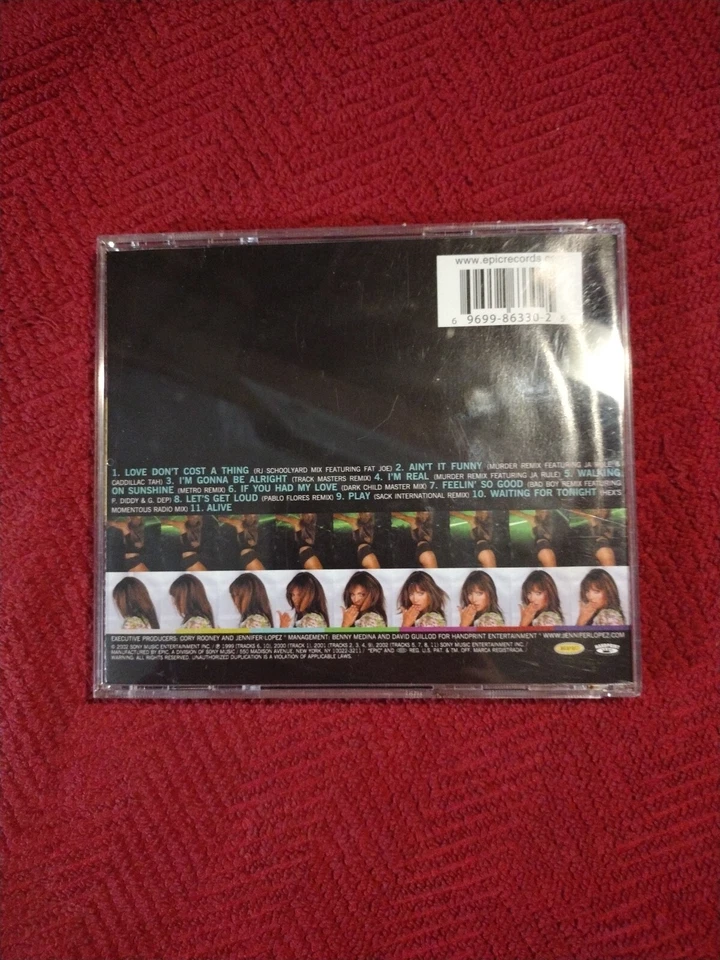 J to Tha L-O!: The Remixes [Clean] [Edited] by Jennifer Lopez (CD, Feb-2002) Foto 2 de 4