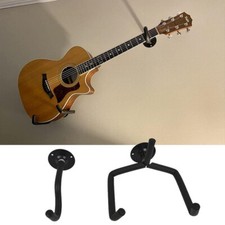 Horizontal Guitar Wall Mounted Holder For Electric Guitar Slat Bass Support TU