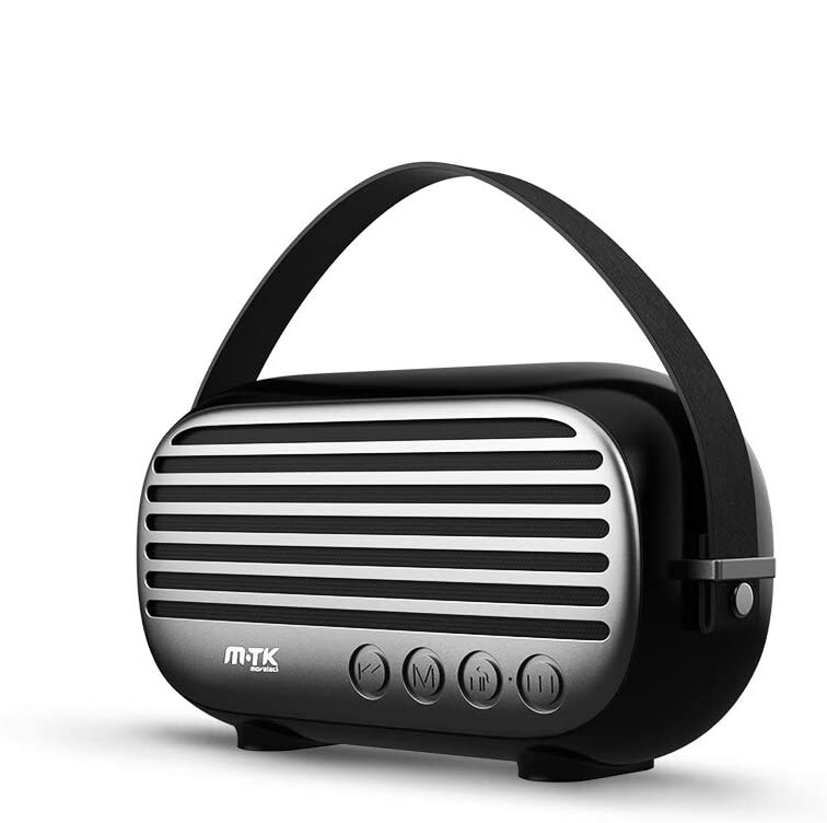 ALTAVOZ RETRO ALTAVOCES BLUETOOTH con RADIO FM TF REPRODUCTOR Diseño Vintage 5W