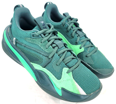 Puma 194166-05 RS-Dreamer Proto Green Mesh Lace-Up Basketball Shoes Youth 7C