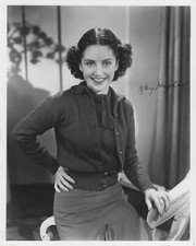 Kay Hughes Autographed Signed 8x10 Photo - Dick Tracy - The Big Show - w/COA